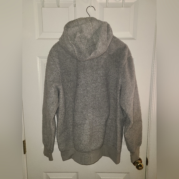 RALPH LAUREN POLO SHERPA L HOODY LARGE HOODIE WINTER ZIP UP - Picture 3 of 4